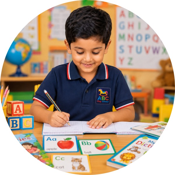 Warm and safe playschool education center for kids
